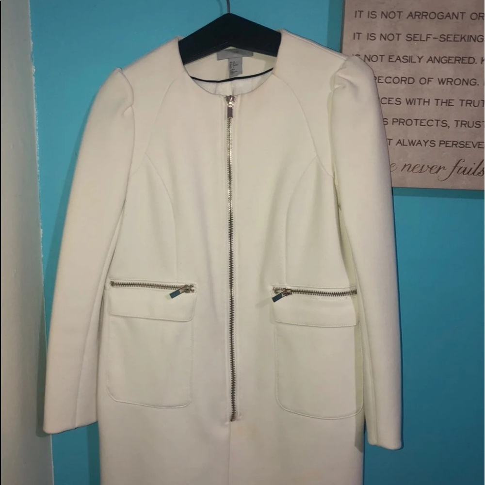 Spring long blazer coat